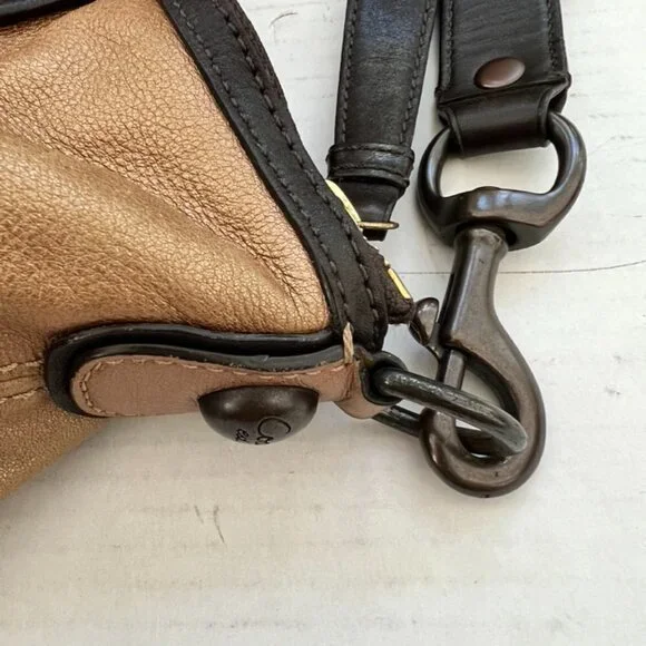Coach Metallic Bronze Shoulder Bag / VIBE